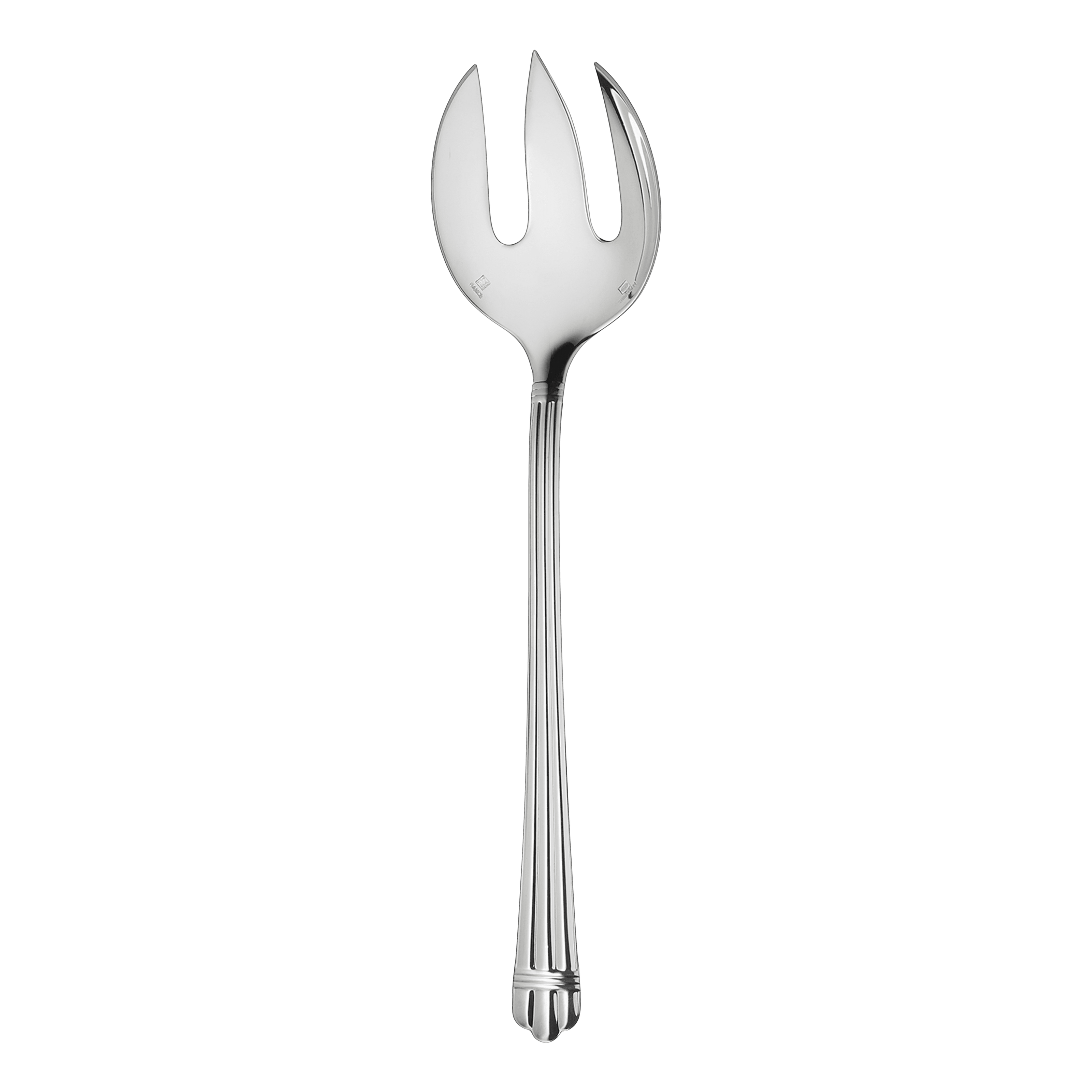 Christofle Aria Silver Plated Salad Serving Fork