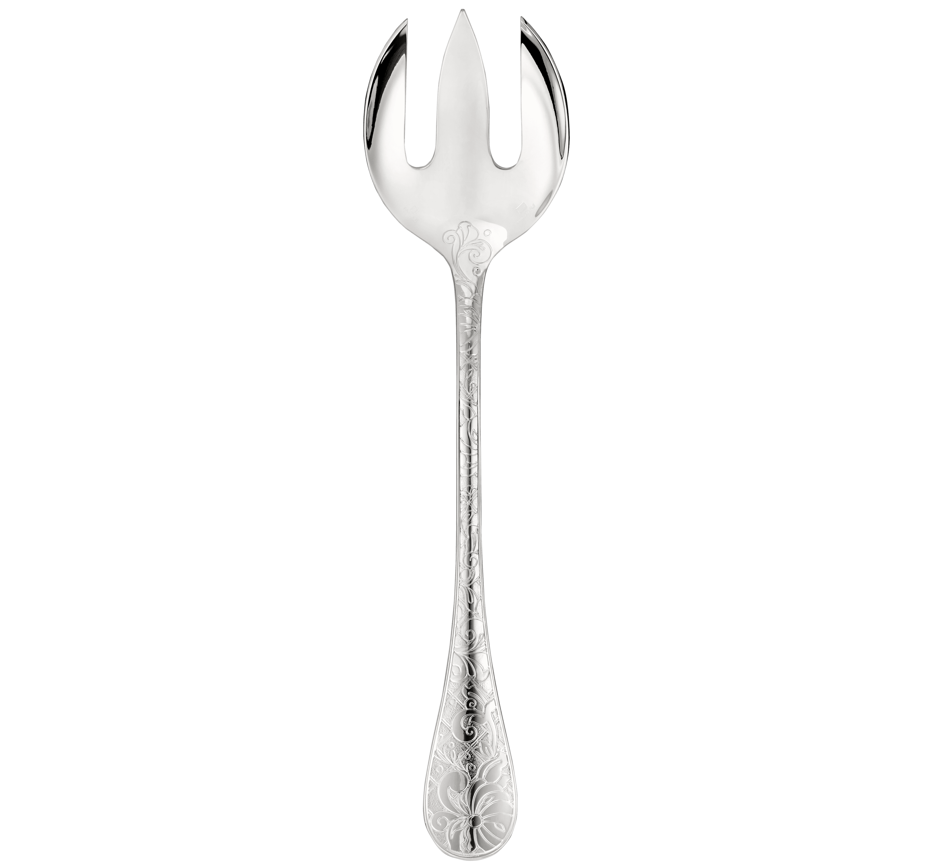 Christofle Jardin d'Eden Salad Serving Fork