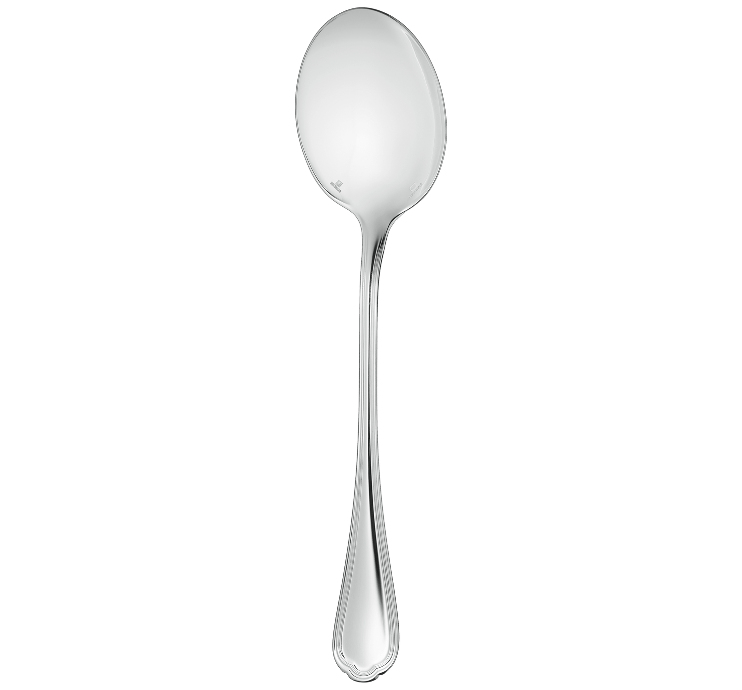 Christofle Spatours Silver Plated Salad Serving Spoon