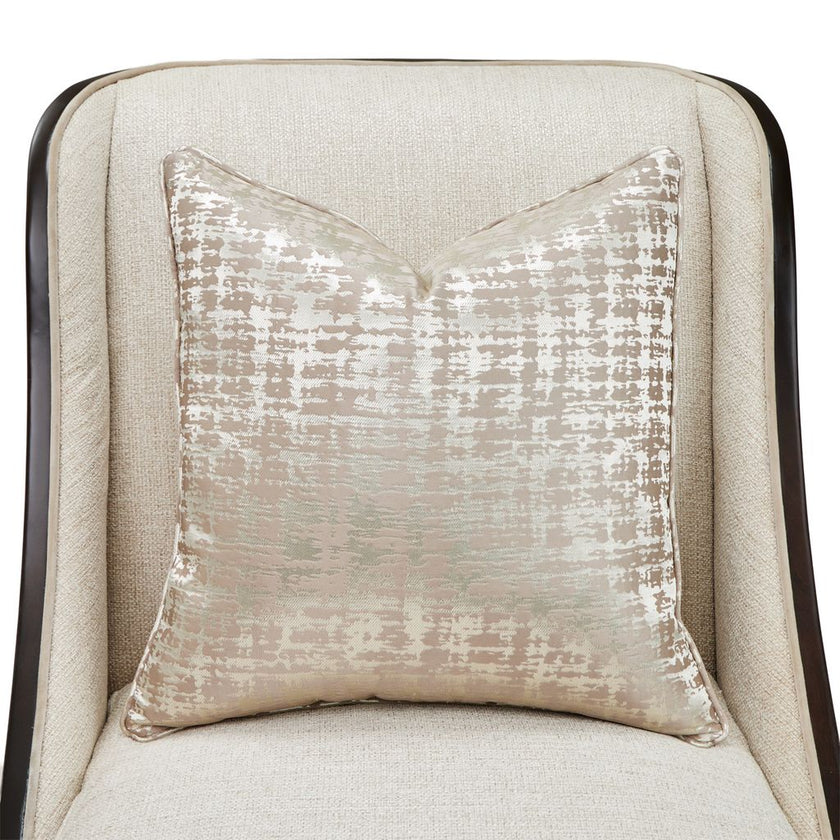 Michael Amini Paris Chic Accent Chair - Cremini/Espresso