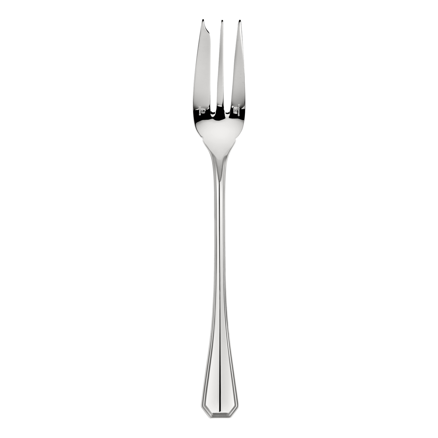Christofle America Silver Plated Serving Fork