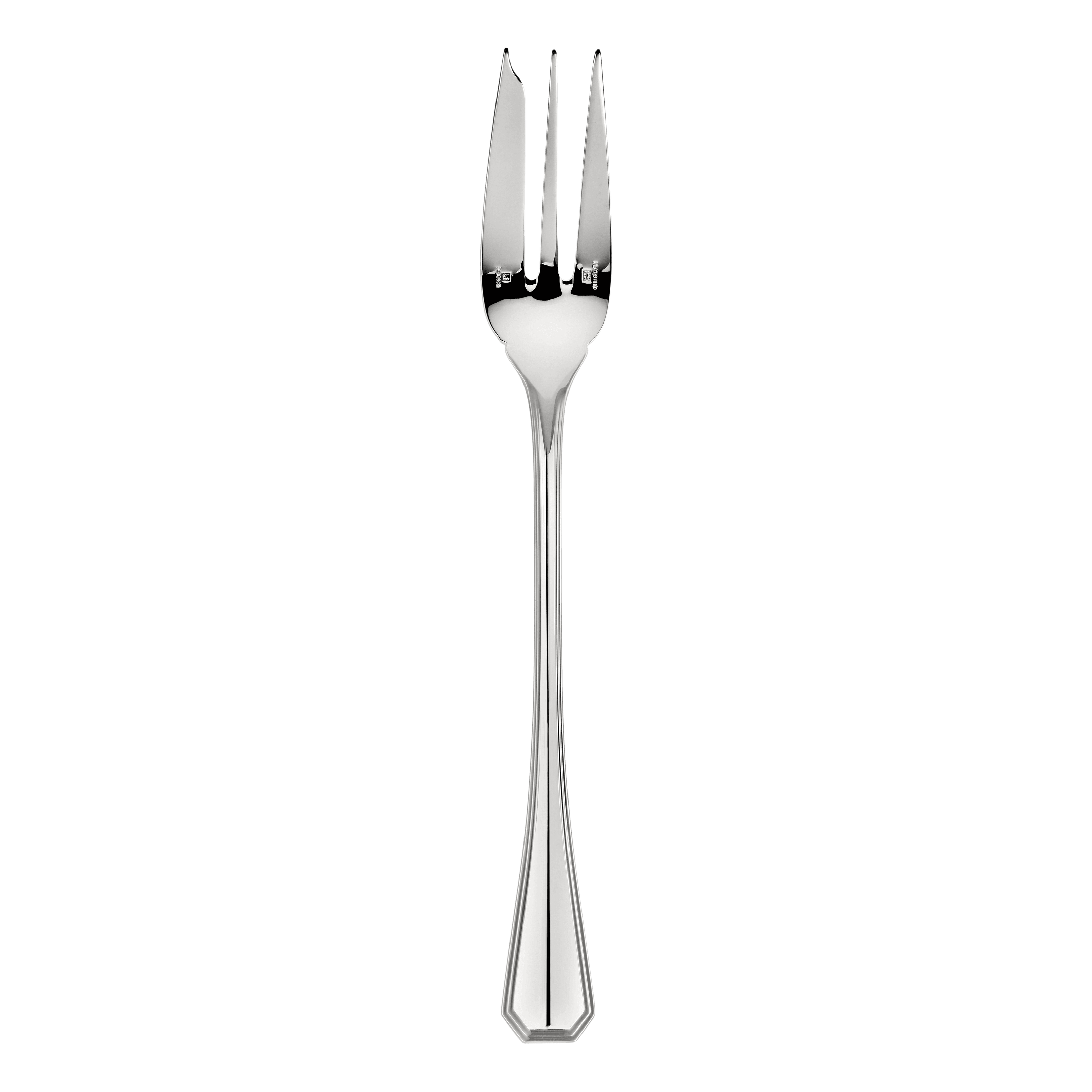Christofle America Silver Plated Serving Fork