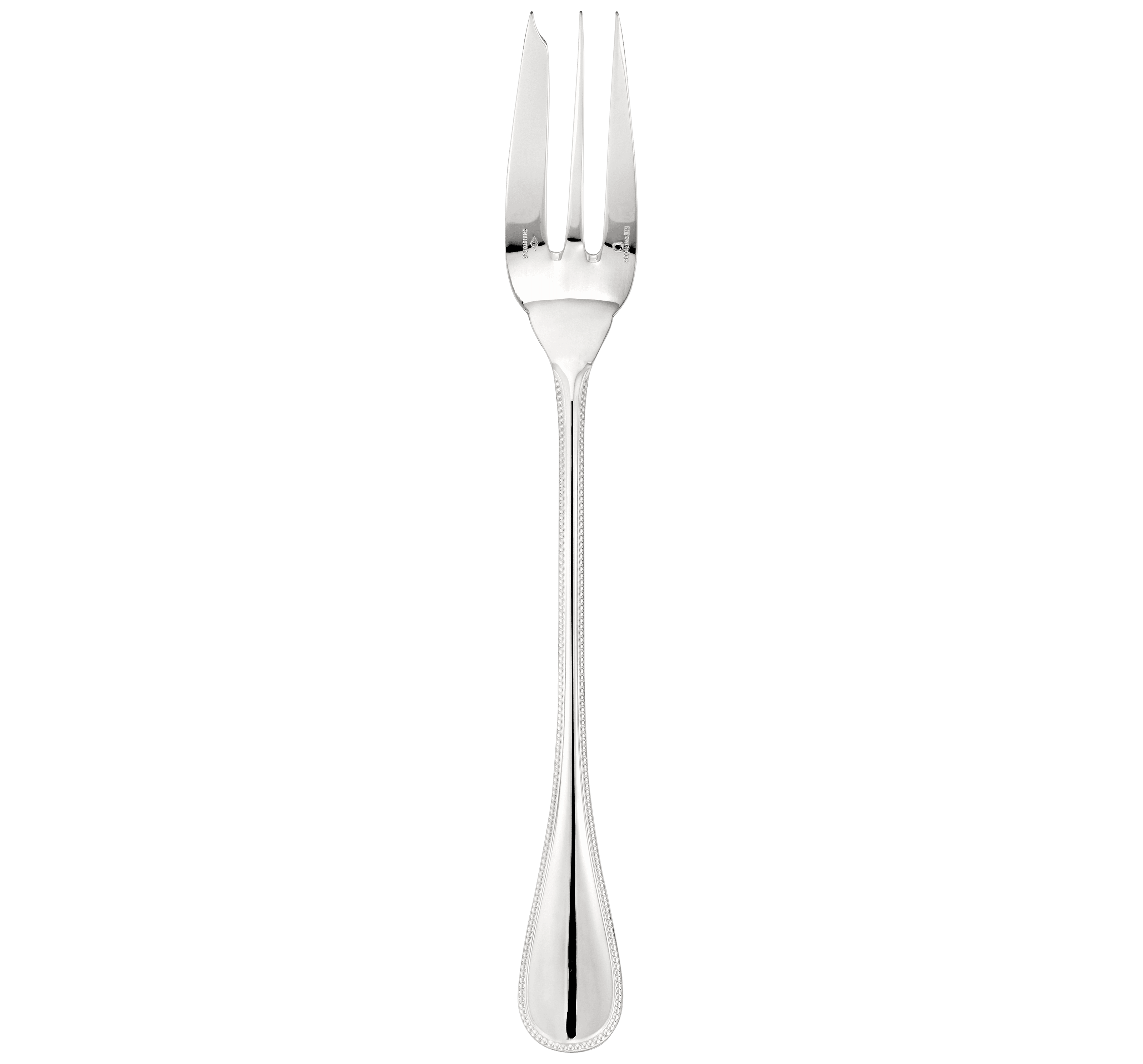 Christofle Perles Salad Serving Fork