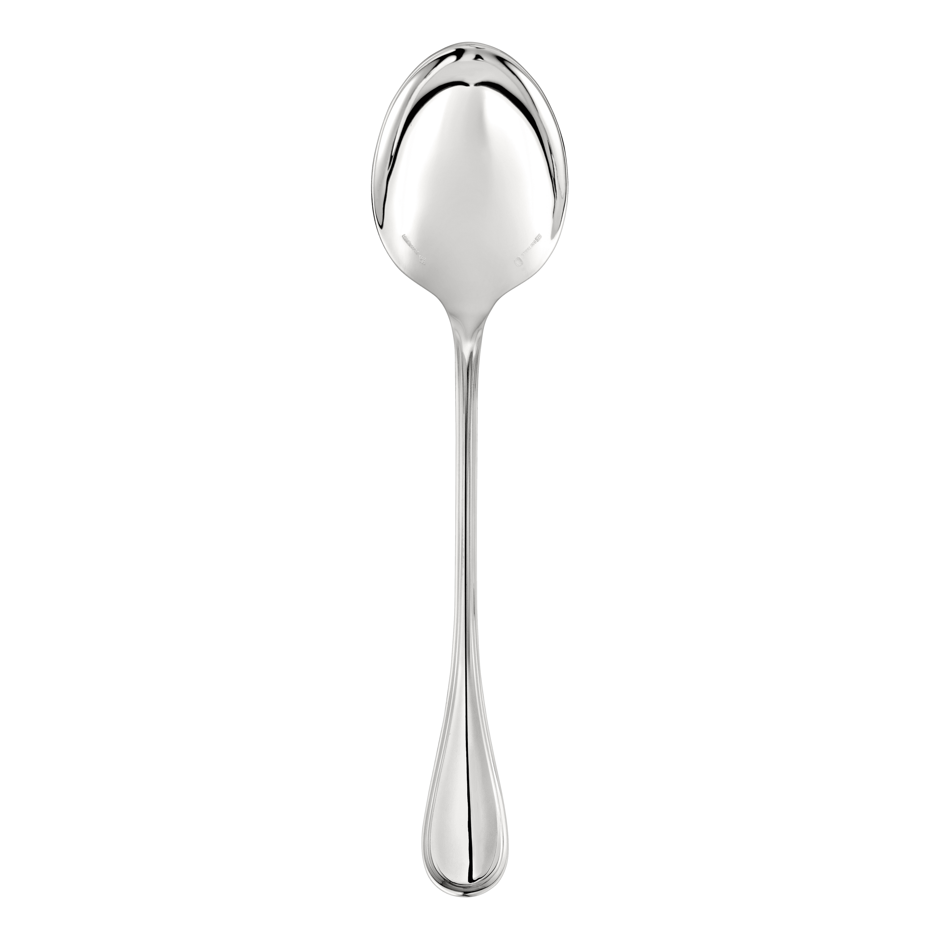 Christofle Albi Sterling Silver Serving Spoon