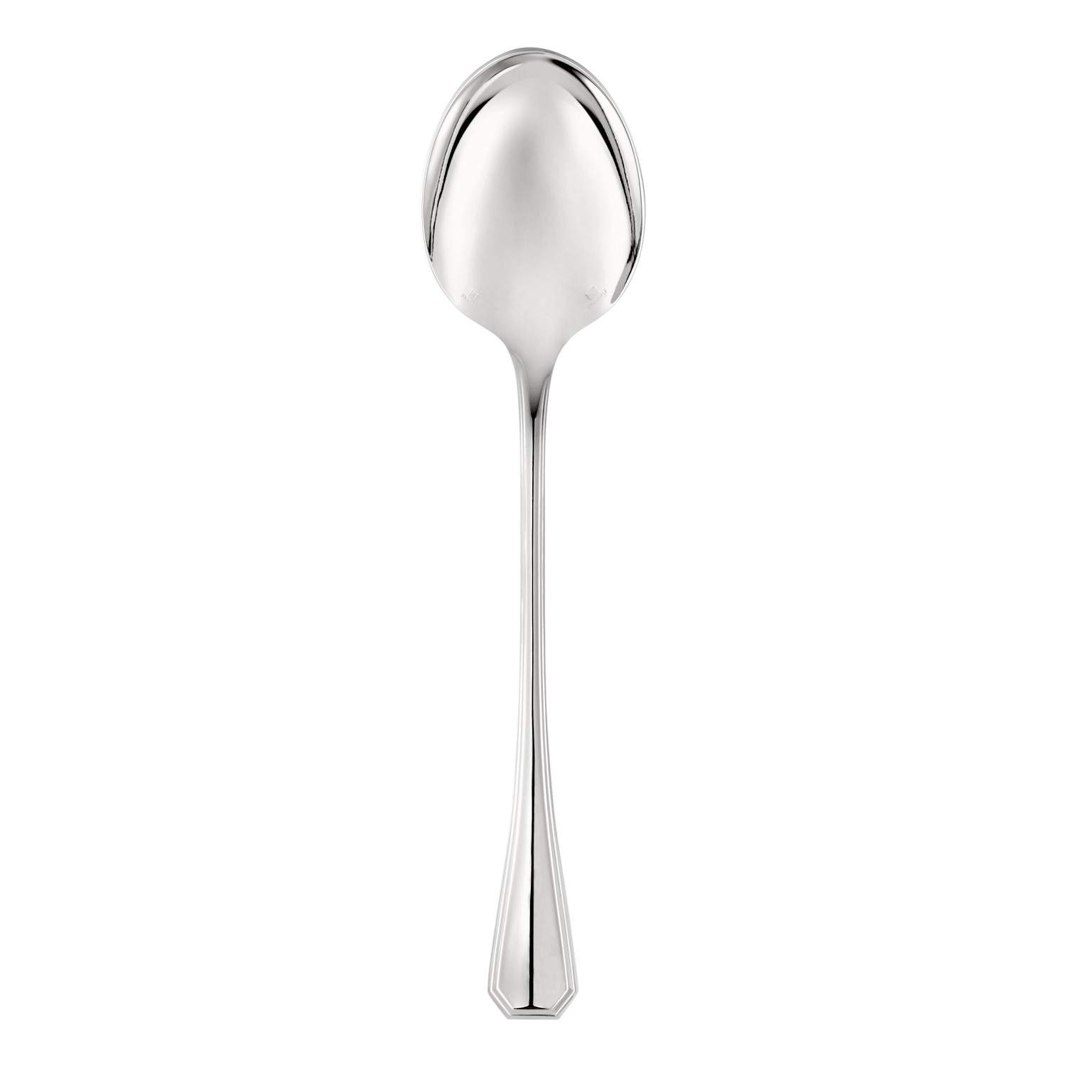 Christofle America Silver Plated Serving Spoon