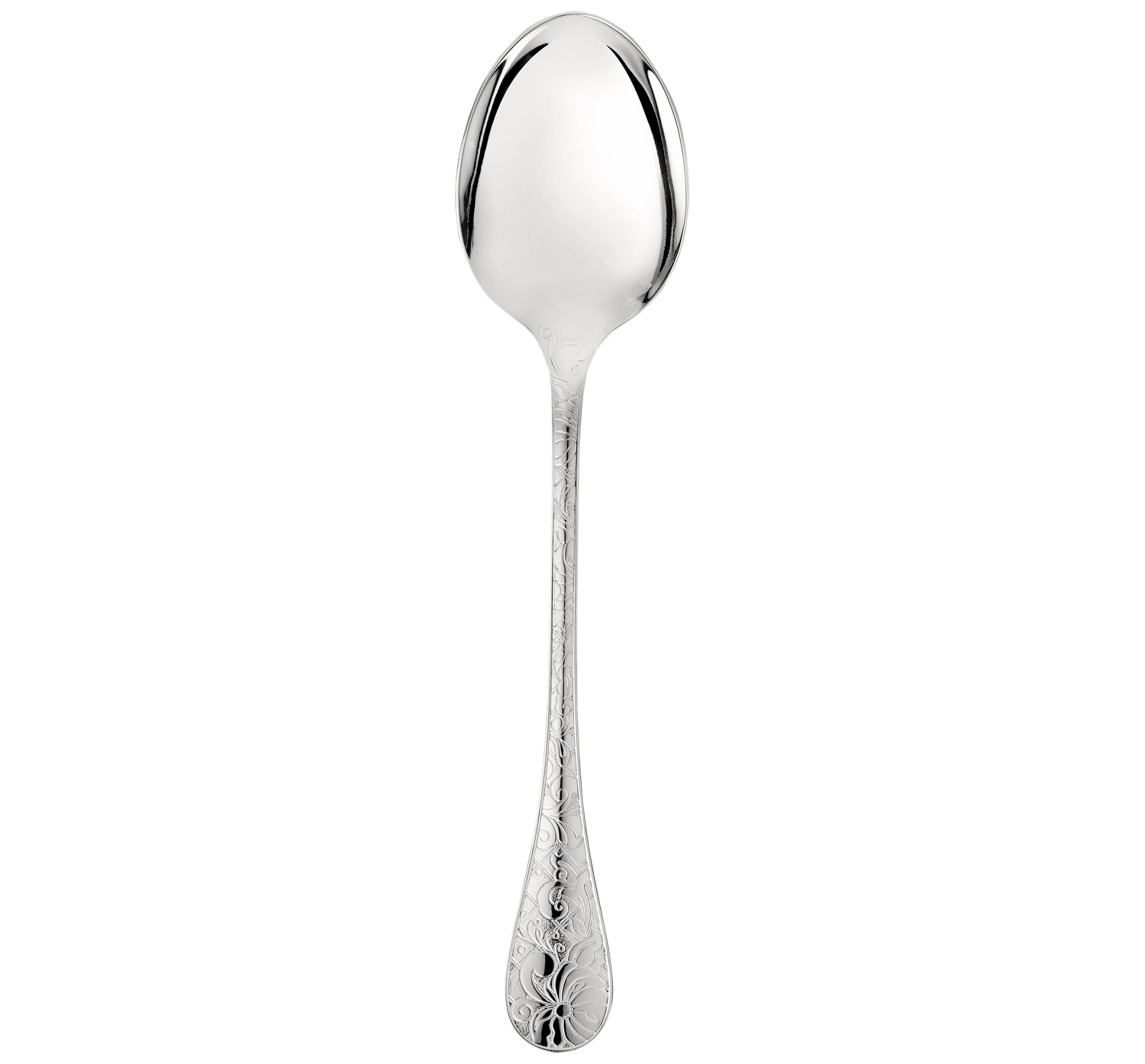 Christofle Jardin d'Eden Silver Plated Serving Spoon