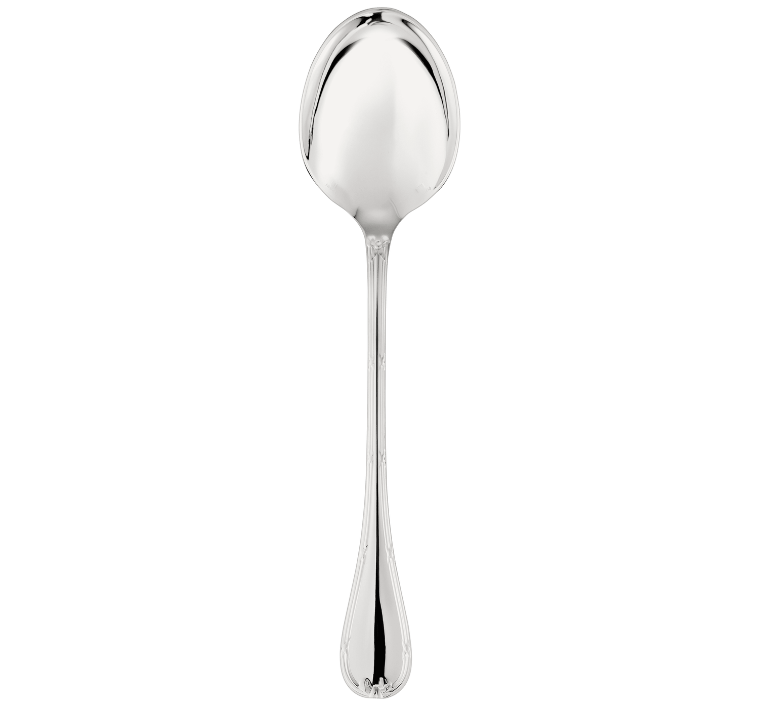Christofle Rubans Silver Plated Serving Spoon