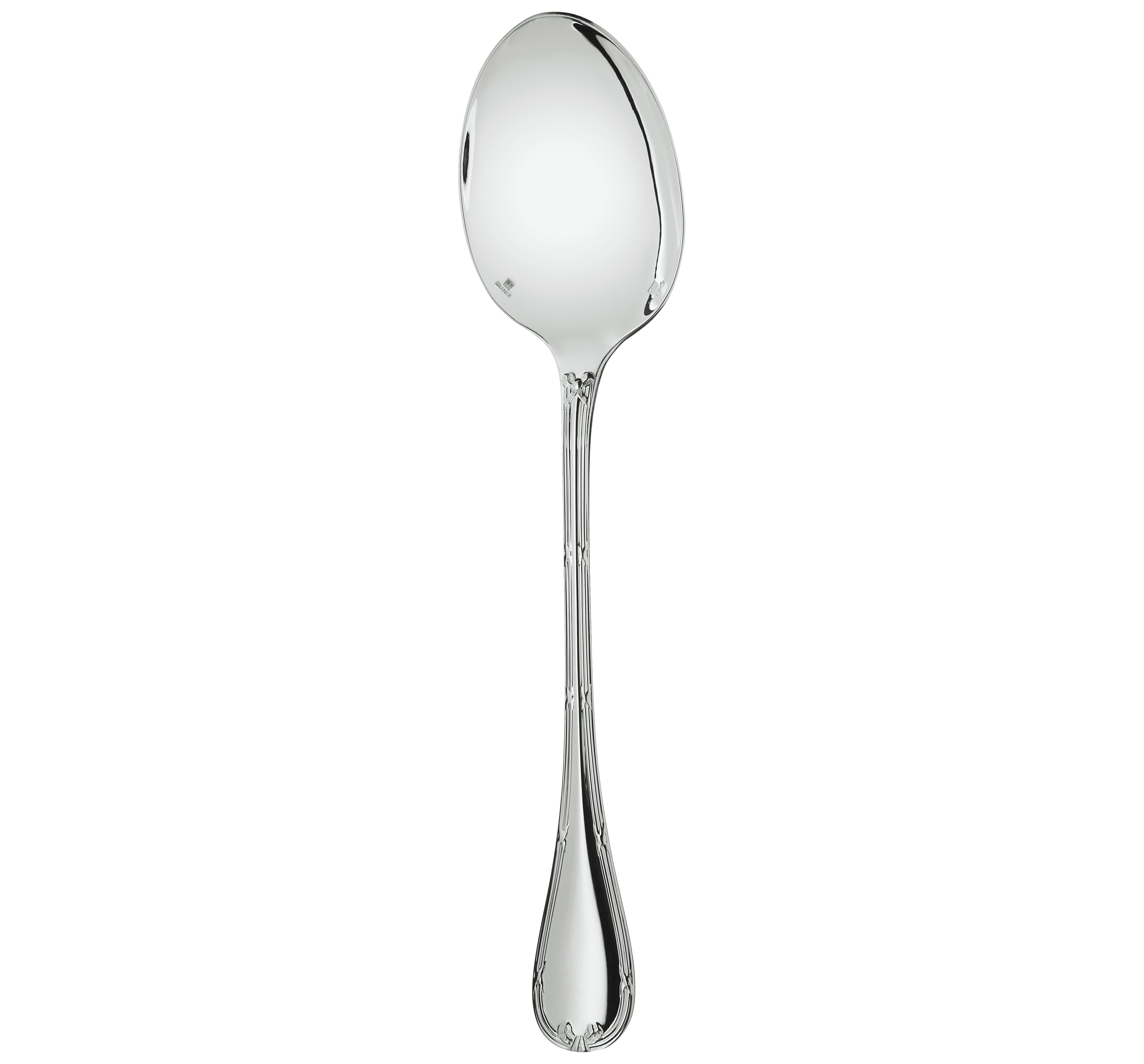 Christofle Rubans Silver Plated Serving Spoon