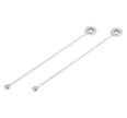 Christofle Oh de Christofle Stainless Steel Cocktail Stirrers - Set of 2