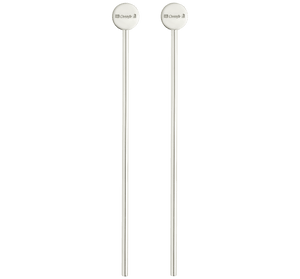 Christofle Uni Silver Plated Cocktail Stirrers - Set of 2