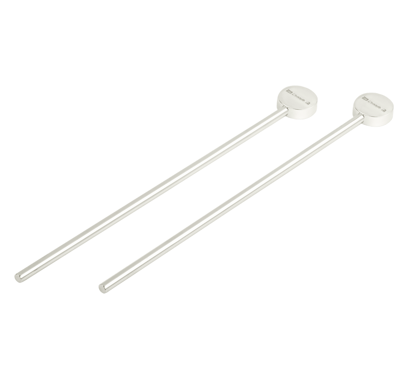 Christofle Uni Silver Plated Cocktail Stirrers - Set of 2
