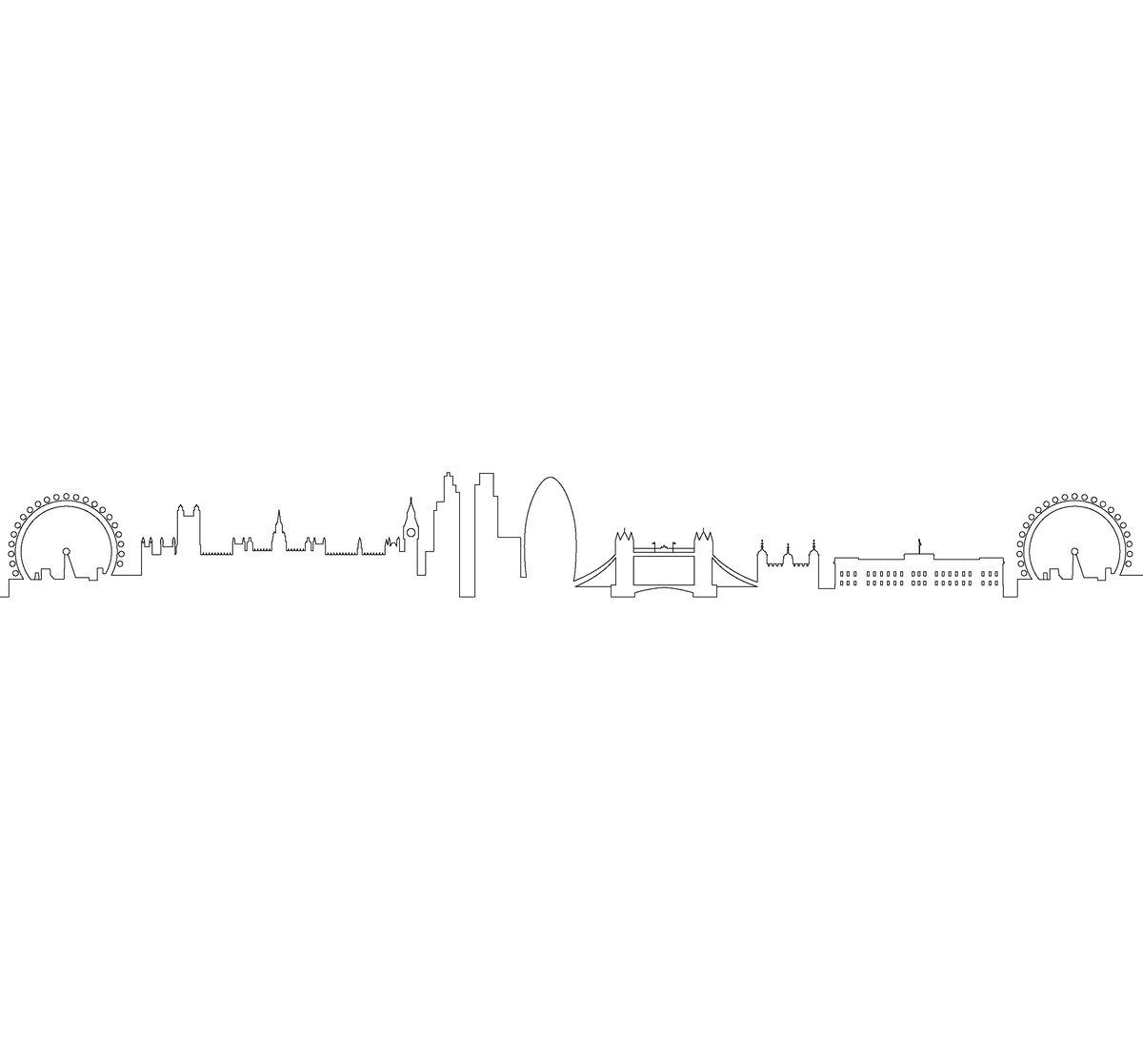 Christofle MOOD Silver Plated Coffee Skyline - 6 Pieces