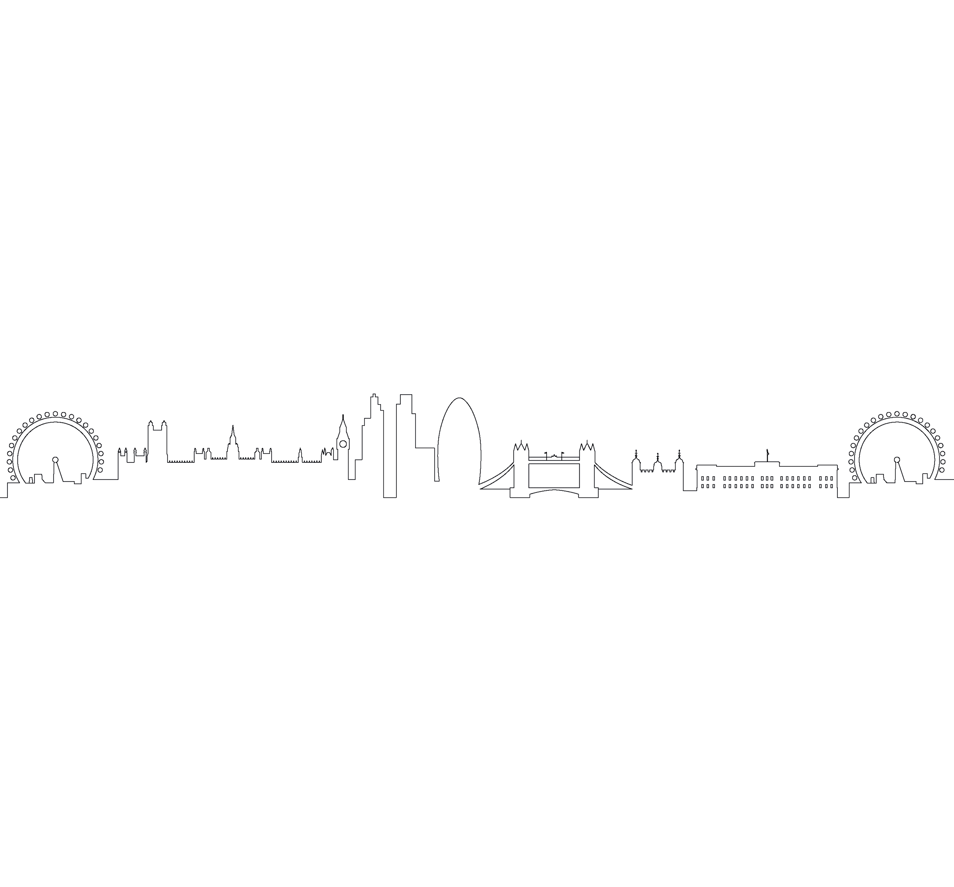 Christofle MOOD Silver Plated Coffee Skyline - 6 Pieces