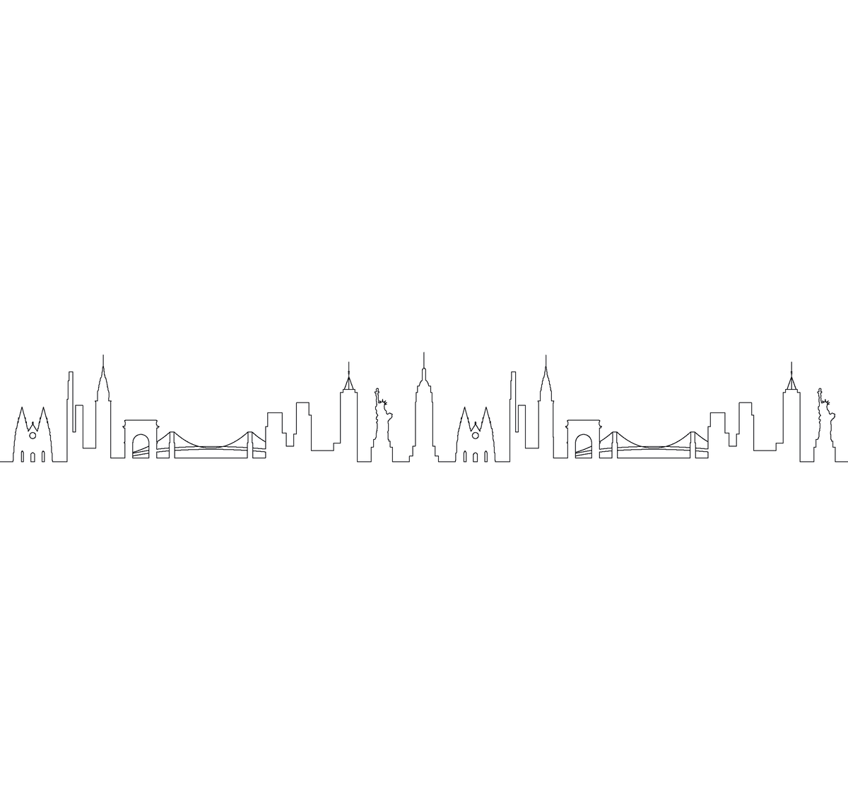 Christofle MOOD Silver Plated Coffee Skyline - 6 Pieces
