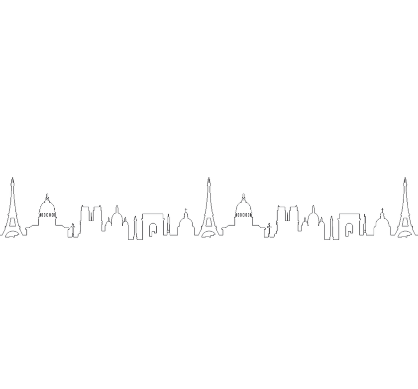 Christofle MOOD Silver Plated Coffee Skyline - 6 Pieces