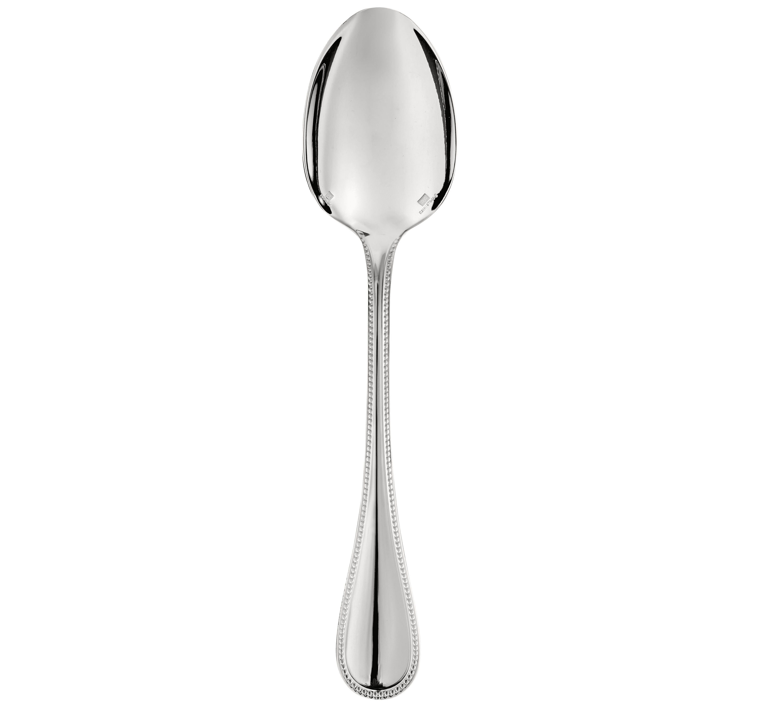 Christofle Perles Silver-Plated Standard Soup Spoon
