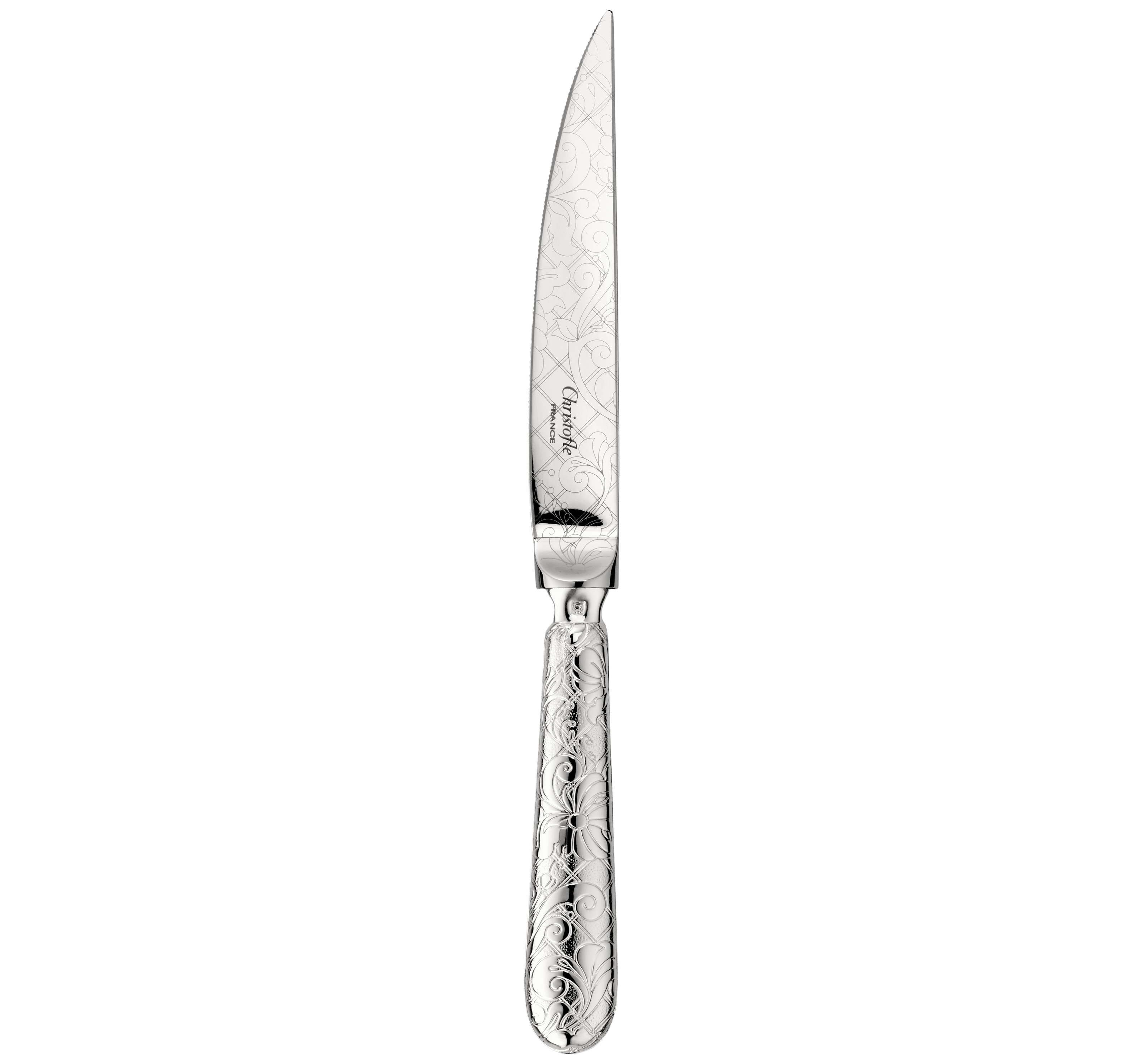 Christofle Jardin d'Eden Silver Plated Steak Knife