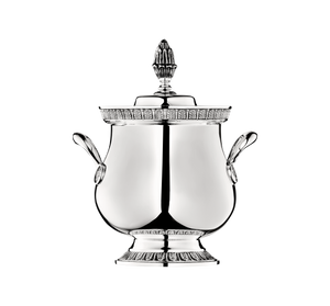 Christofle Malmaison Silver Plated Covered Sugar Bowl 30 Cl