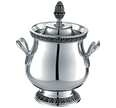 Christofle Malmaison Silver Plated Covered Sugar Bowl 30 Cl