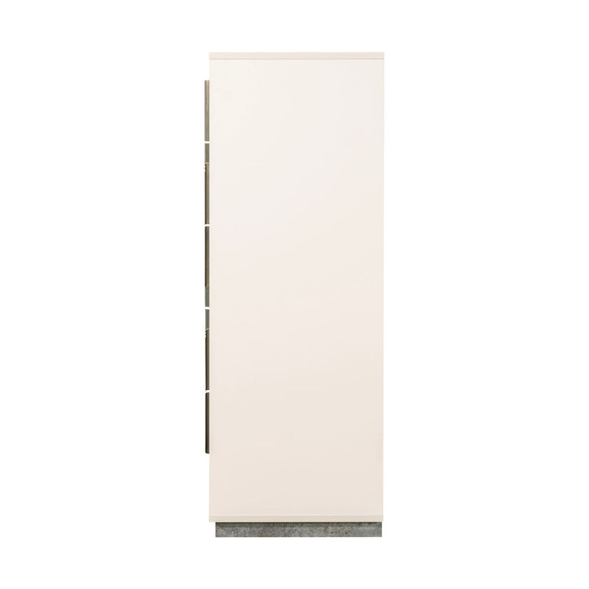 Michael Amini Pavira 5-Drawer Chest - Stone