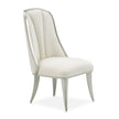 Michael Amini Penthouse Dining Side Chair - Ash Gray - Set of 2