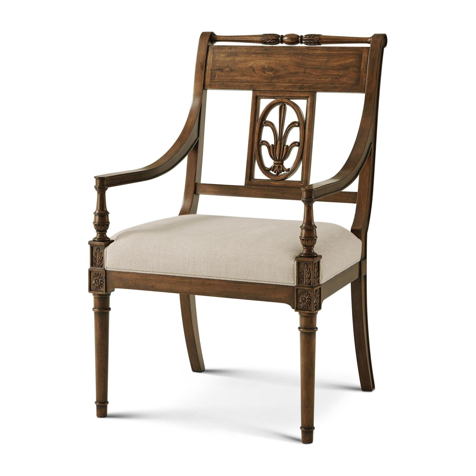 Theodore Alexander Tavel The Iven Dining Armchair - Set of 2 Clearance