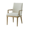 Theodore Alexander Essence Upholstered Dining Arm Chair