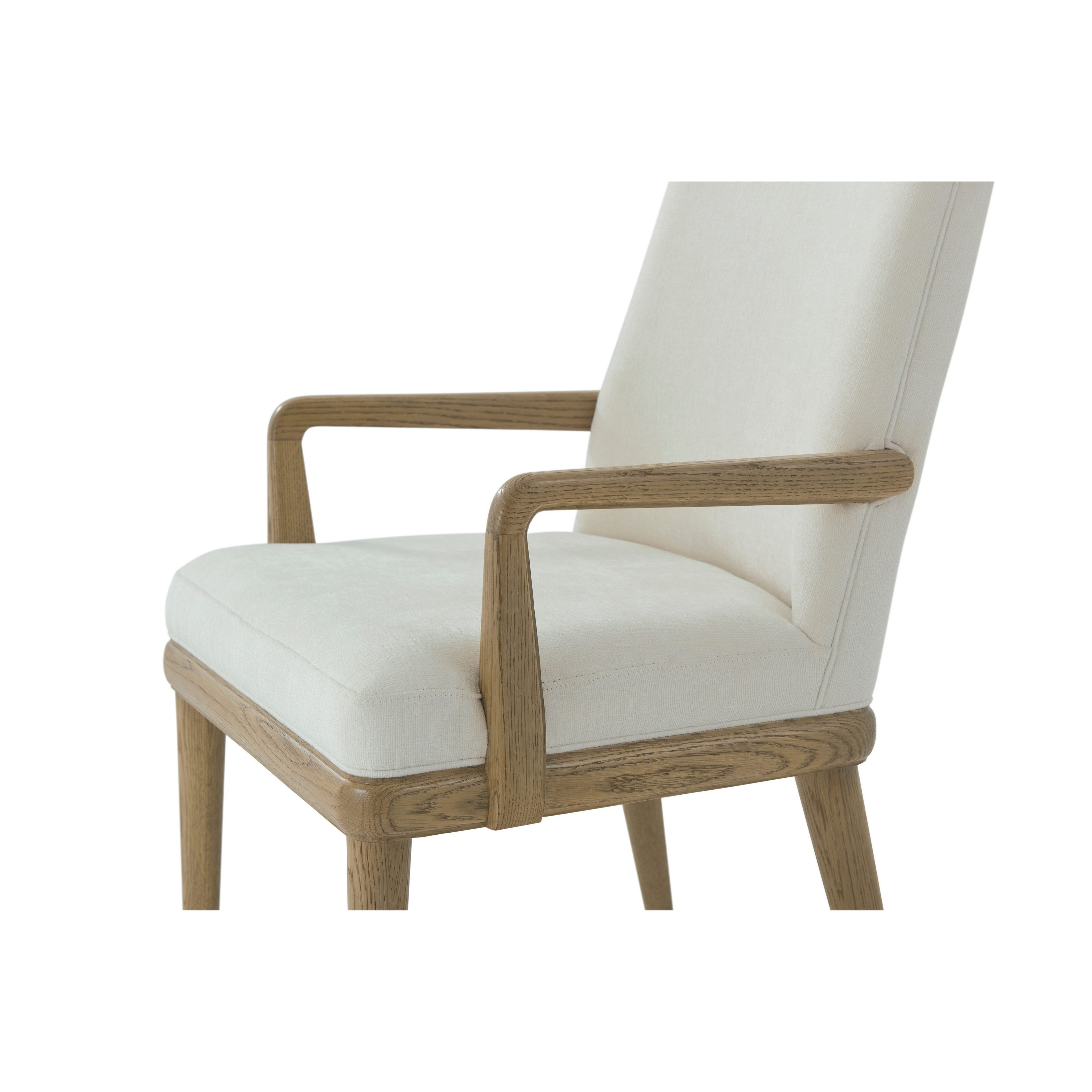 Theodore Alexander Essence Upholstered Dining Arm Chair