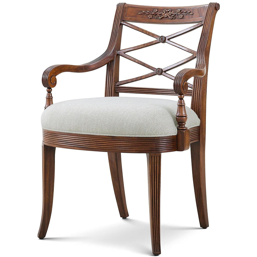 Theodore Alexander Provence Delphine Dining Chair - Set of 2