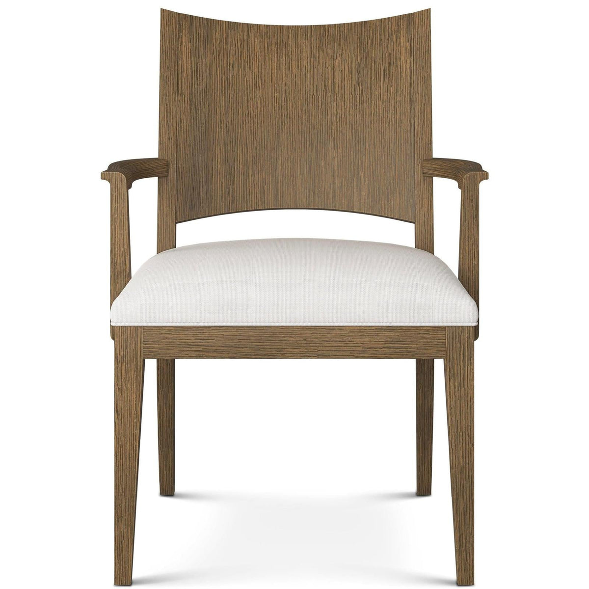 Theodore Alexander Coastal Northwood Dining Arm Chair - Set of 2