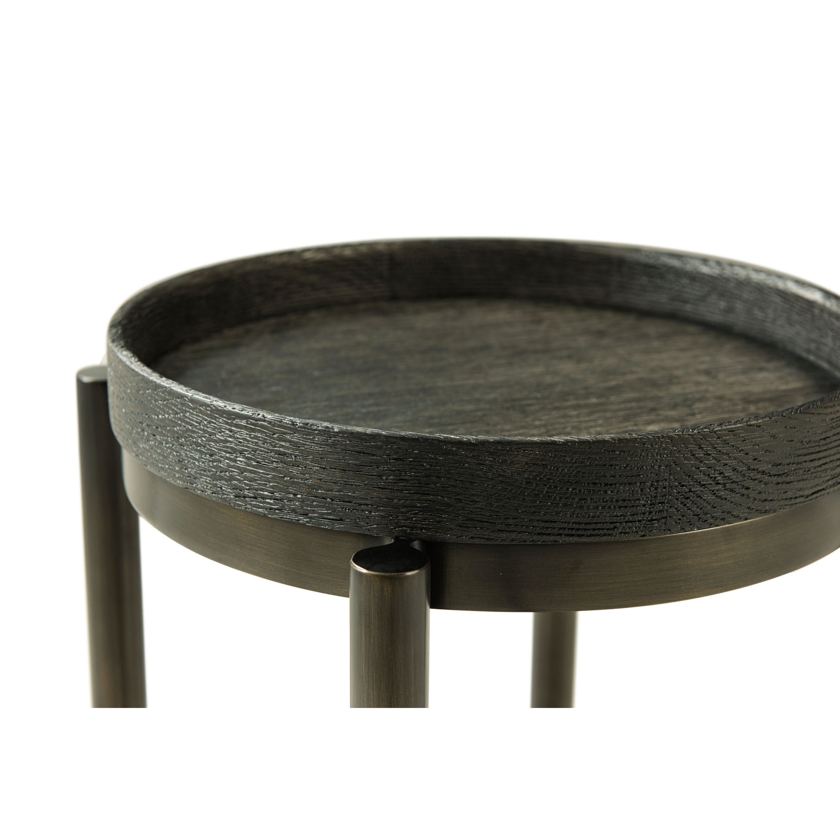 Theodore Alexander Repose Round Side Table 24