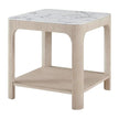Theodore Alexander Horizon Square Quartz Side Table