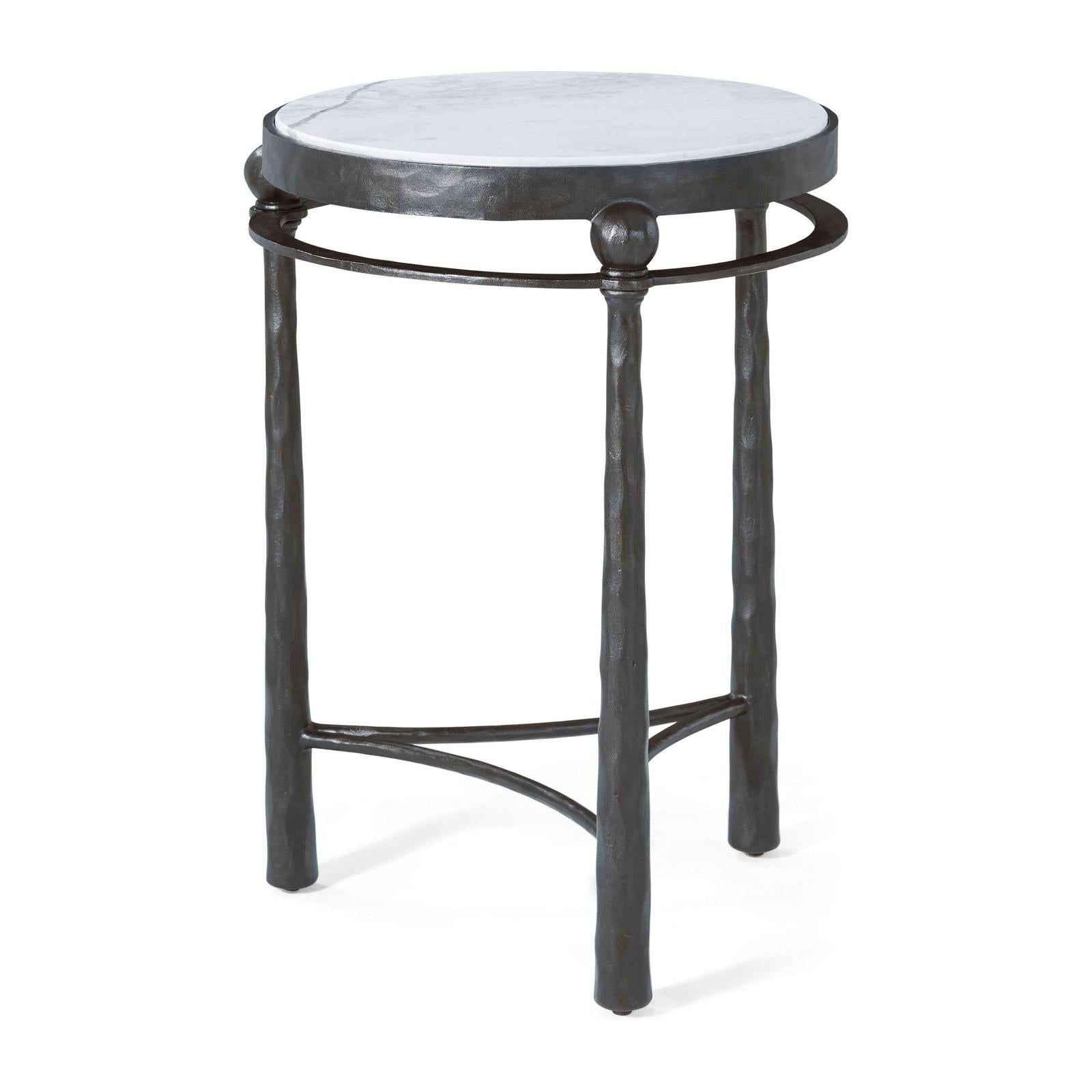 Theodore Alexander Spencer London Round Metal Drink Table