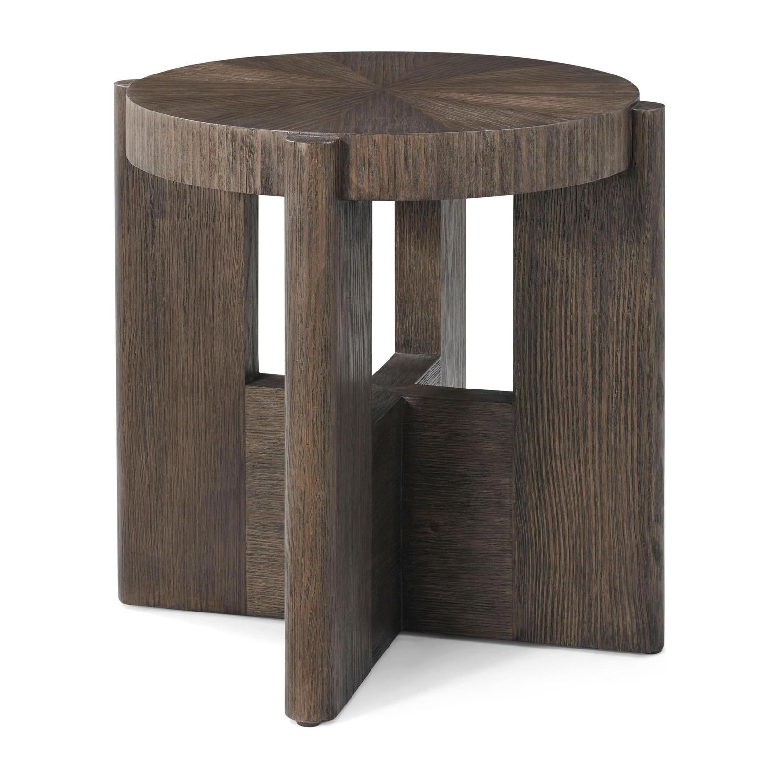 Theodore Alexander Urbane Round Side Table