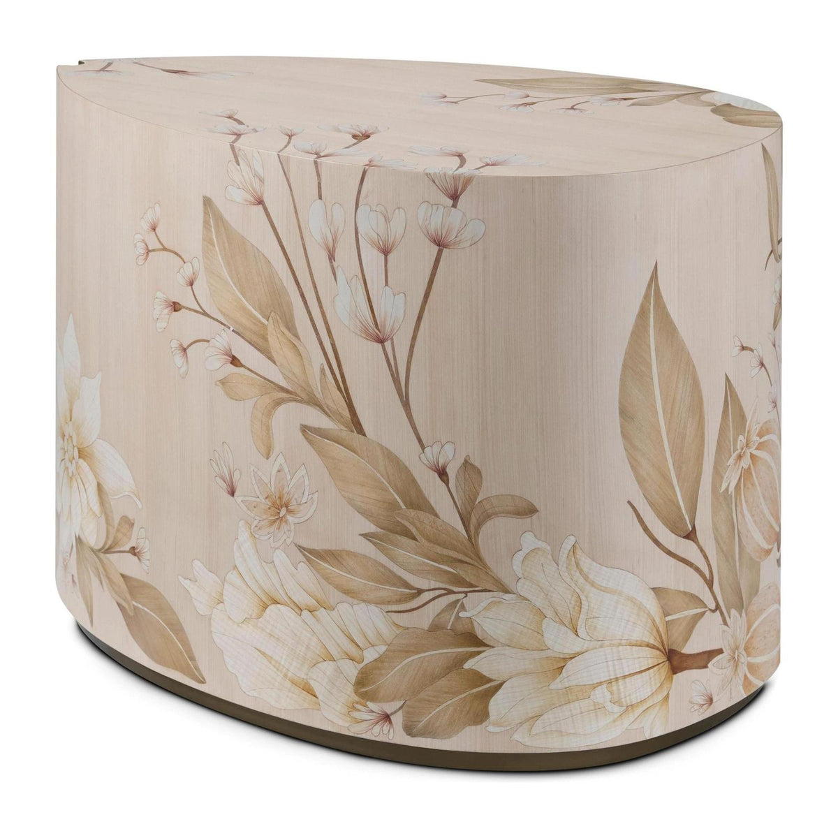 Theodore Alexander TA Artistry Bouquet Droplet Side Table