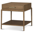 Theodore Alexander Coastal Flagler Side Table
