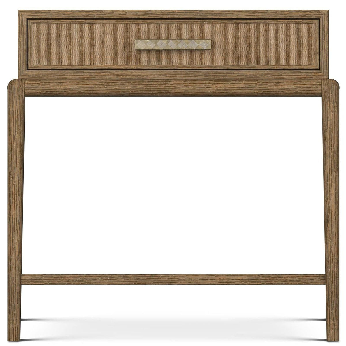 Theodore Alexander Coastal Flagler Side Table with Wallpaper