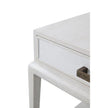 Theodore Alexander Coastal Flagler Side Table with Wallpaper