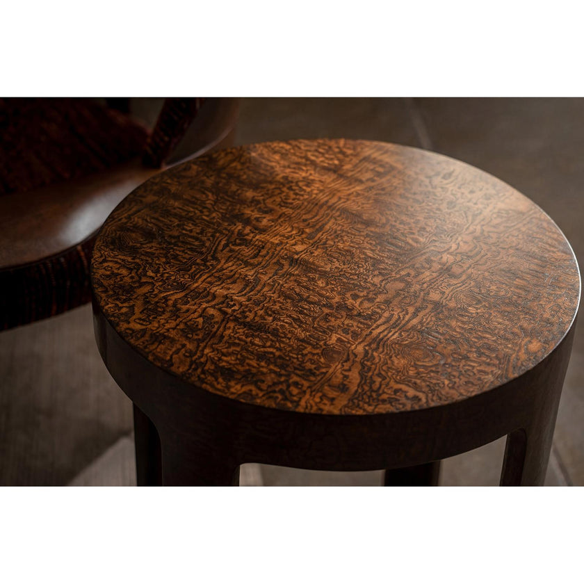 Theodore Alexander Orbis Cohere Round Side Table