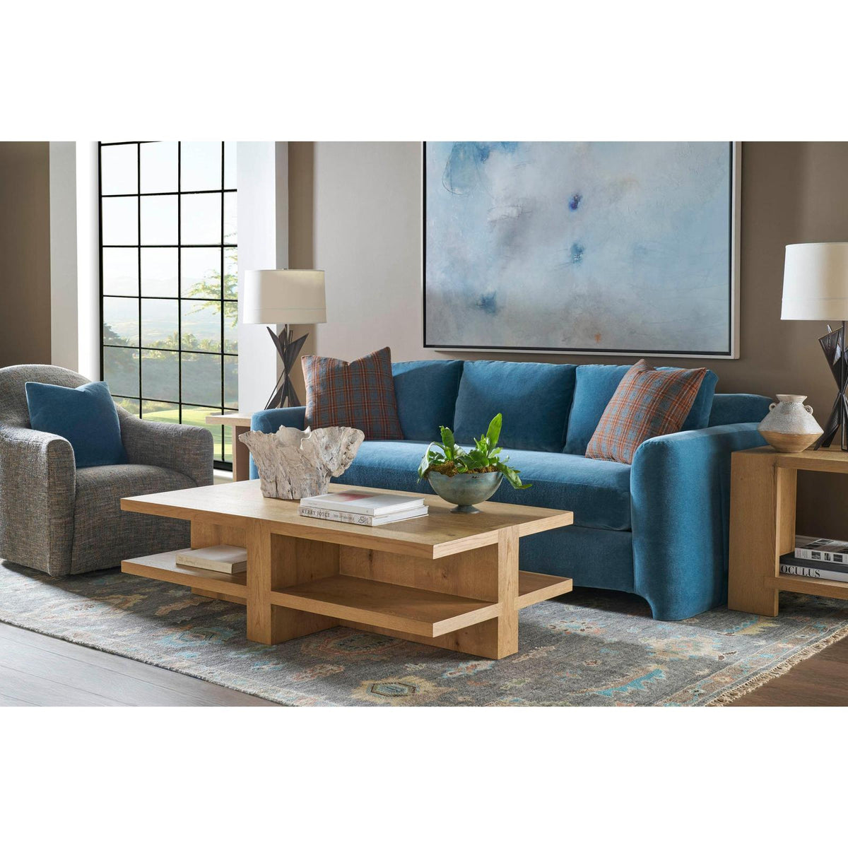 Theodore Alexander Woodlands Epping Rectangular Coffee Table