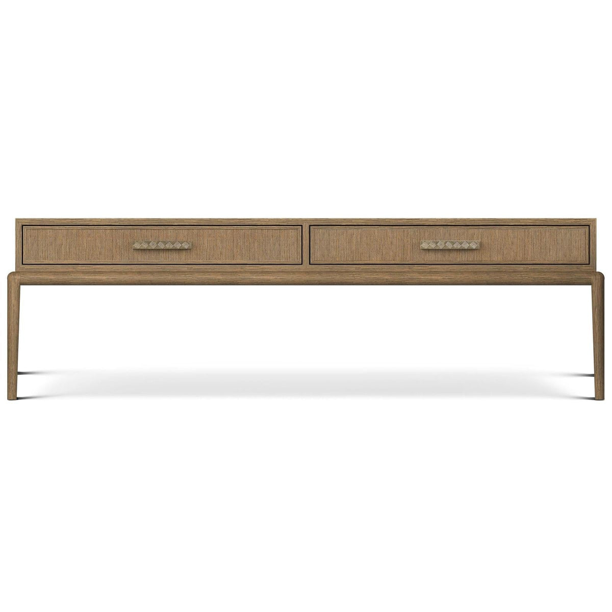 Theodore Alexander Coastal Singer Cocktail Table with Wallpaper