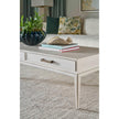 Theodore Alexander Coastal Singer Cocktail Table with Wallpaper