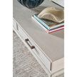 Theodore Alexander Coastal Singer Cocktail Table with Wallpaper