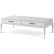 Theodore Alexander Coastal Singer Cocktail Table with Wallpaper