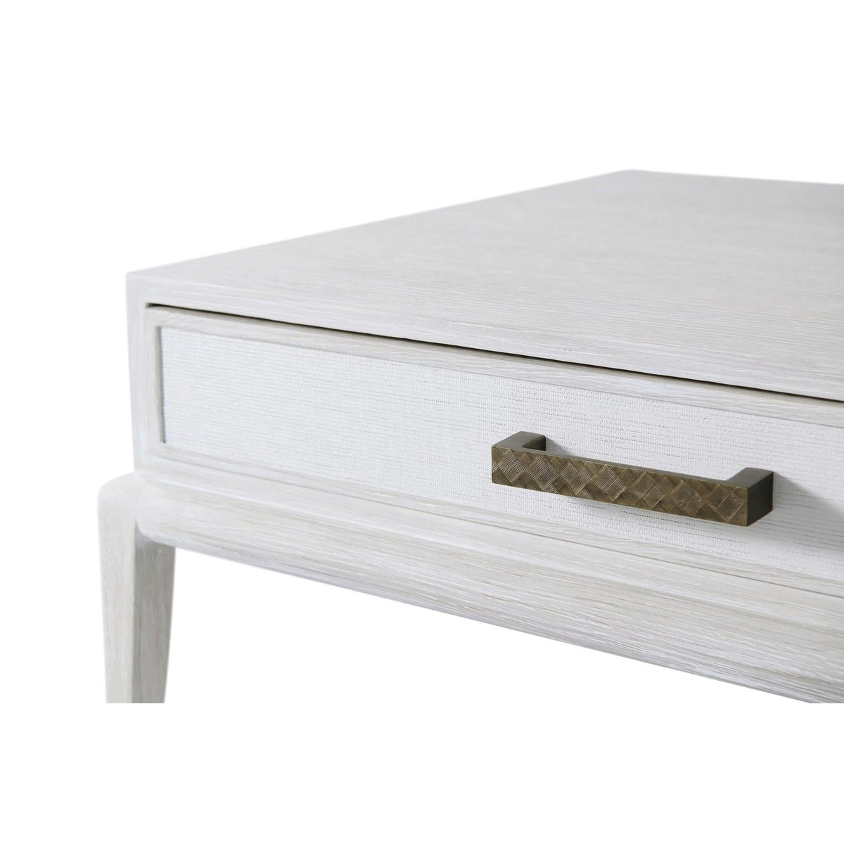 Theodore Alexander Coastal Singer Cocktail Table with Wallpaper