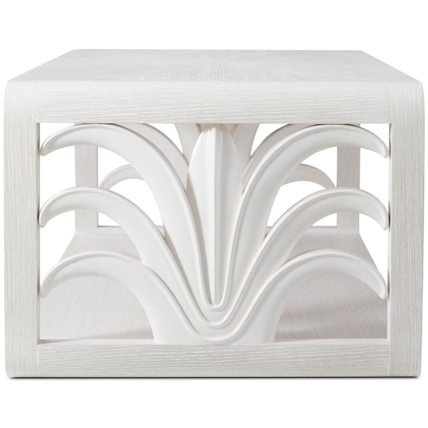 Theodore Alexander Coastal Royal Palm Cocktail Table