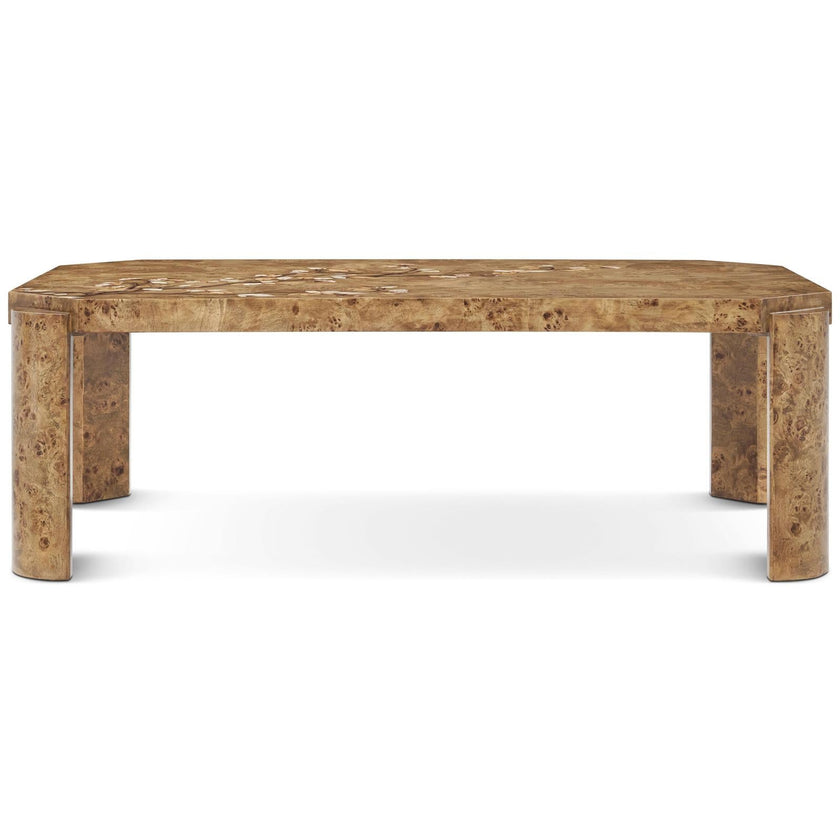 Theodore Alexander Perch Burl Della Coffee Table