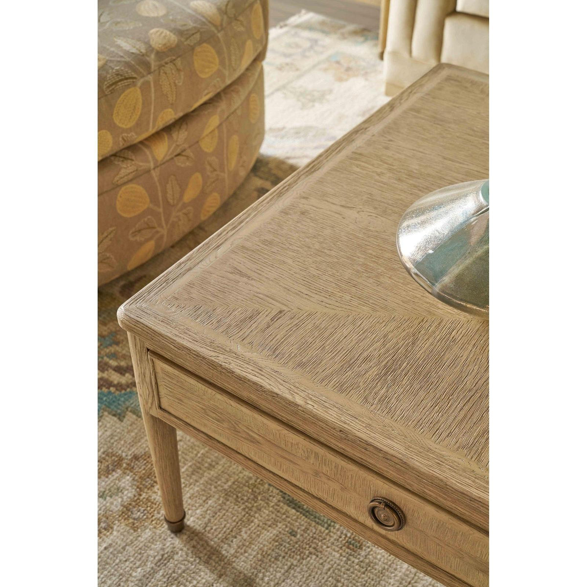 Theodore Alexander Willow Creek Thistlewood Storage Coffee Table
