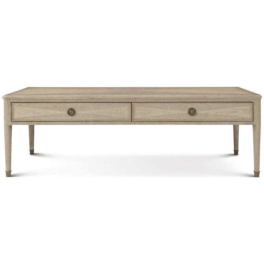 Theodore Alexander Willow Creek Thistlewood Storage Coffee Table