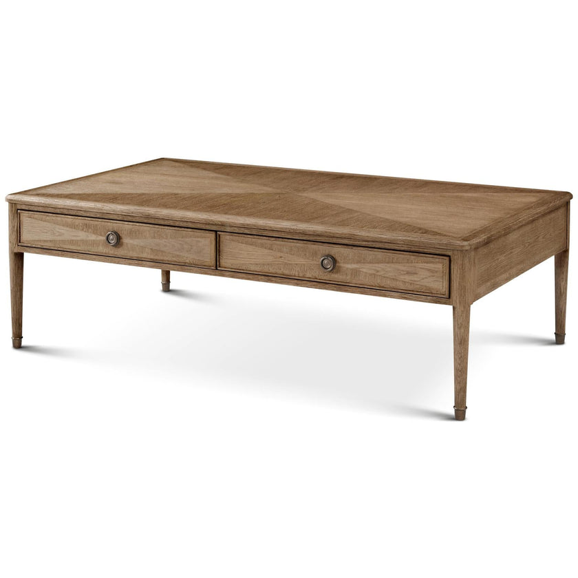 Theodore Alexander Willow Creek Thistlewood Storage Coffee Table